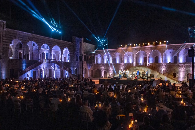 Blues Band at Beiteddine festival